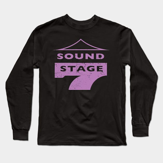 Sound Stage 7 Records Long Sleeve T-Shirt by MindsparkCreative